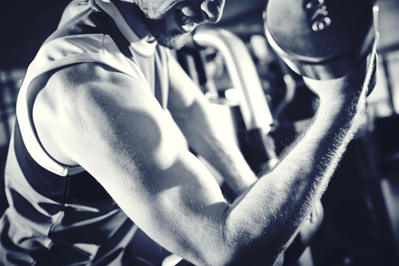 Студенти під час практичного заняття з розробки комплексів м'язової підготовки